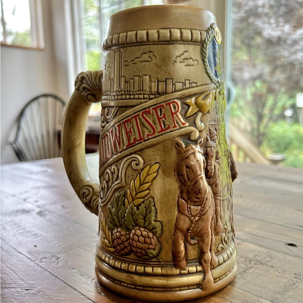 Budweiser Gold Beer Stein